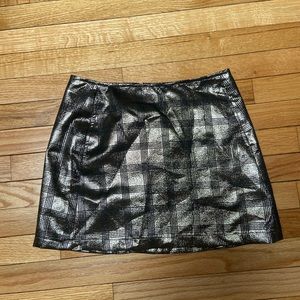 UO shimmer skirt
